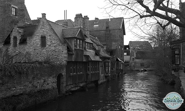 Kanal şehri Bruges, Belçika