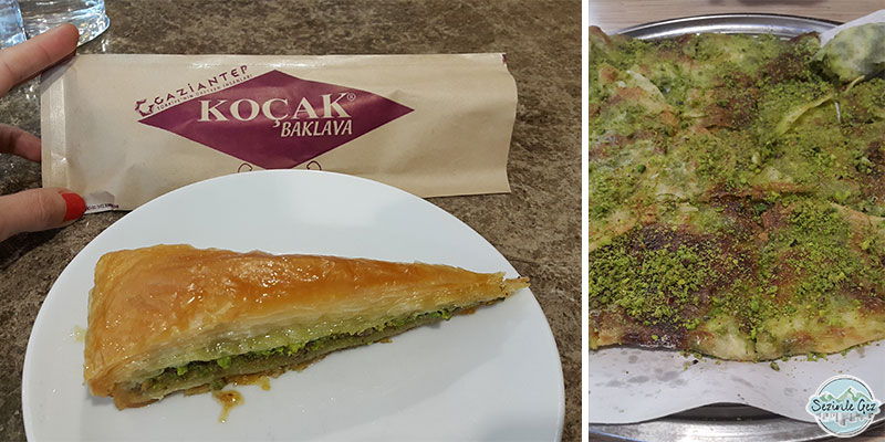 Gaziantep katmer ve baklava