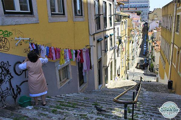 Yedi tepeli şehir Lizbon