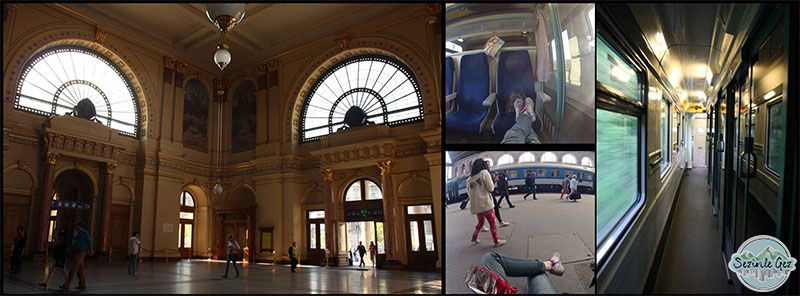 Budapeşte'den Prag'a tren yolculuğu