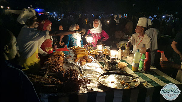 Zanzibar yiyecek pazarı